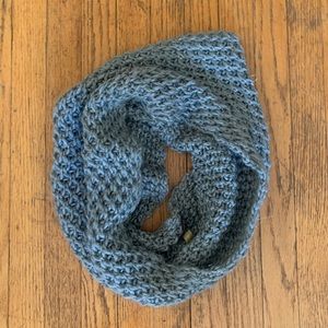Grey with glitter speckles infinity scarf